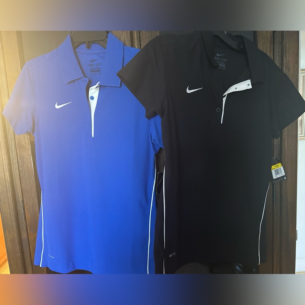 2 Nike Dri-Fit polo shirts NWT
